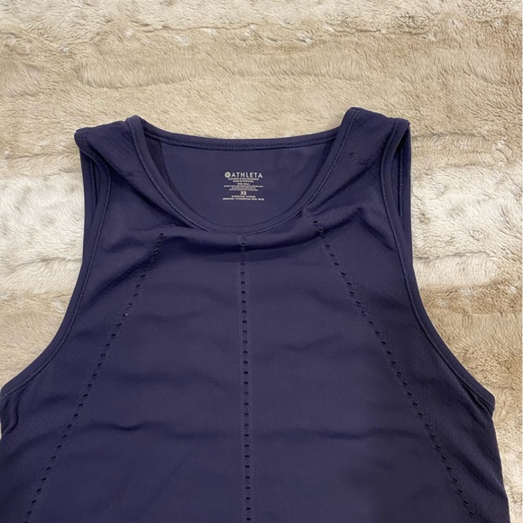 Athleta Foothill Seamless Tank Size XS Color Navy - Picture 8 of 10
